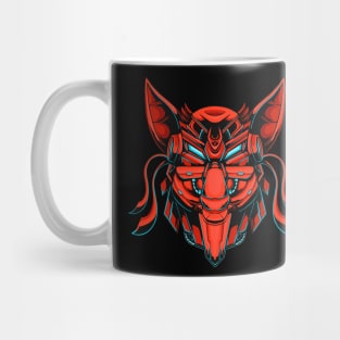 mecha tiger illustration Mug